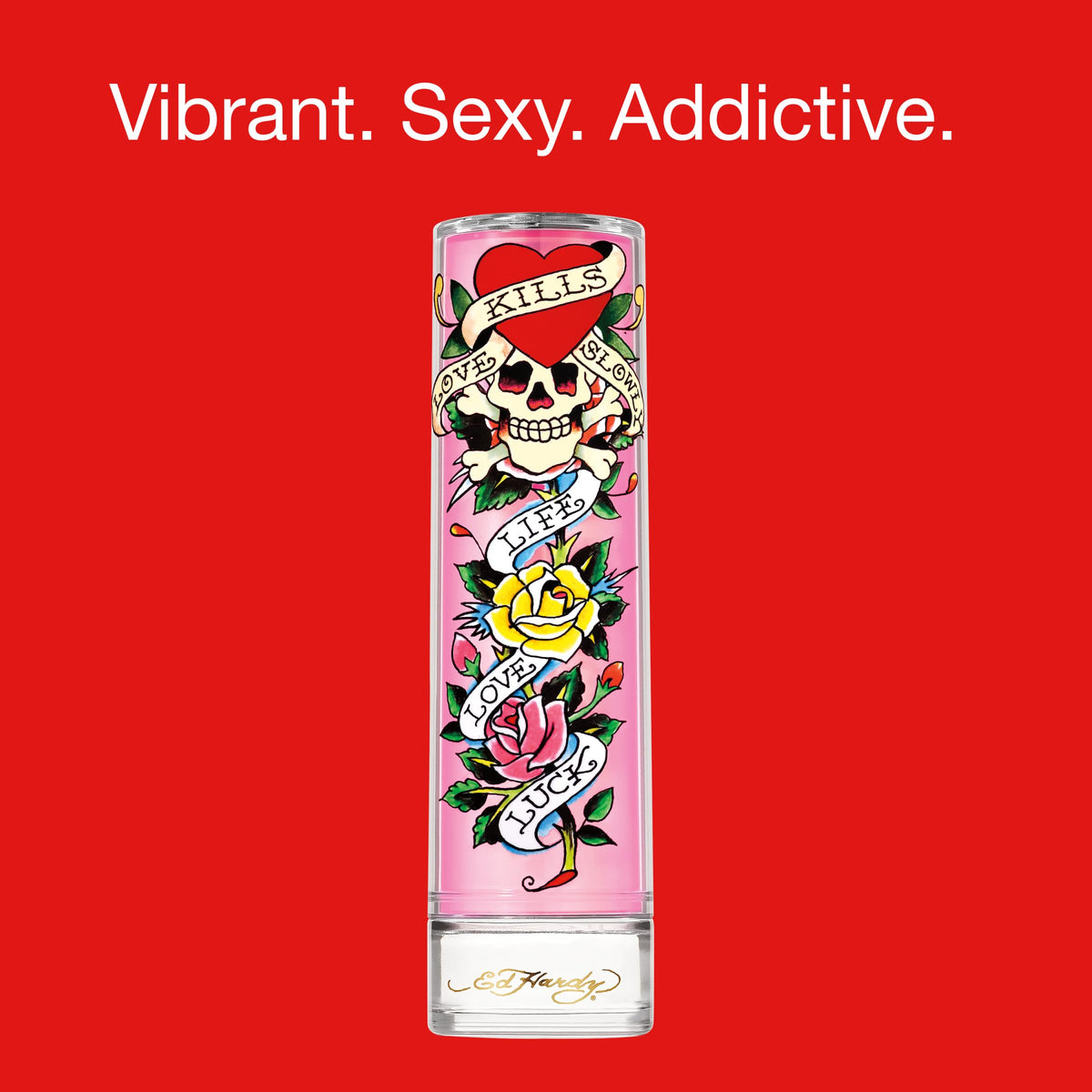 Ed Hardy Eau de Parfum for Women with Mango, Rose and Amber, 3.4 fl oz