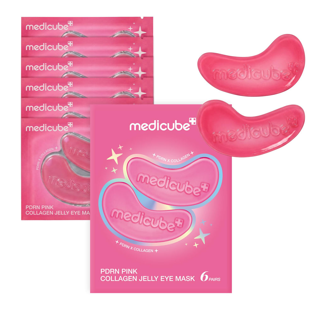 medicube PDRN Pink Collagen Jelly Hydrogel Eye Masks