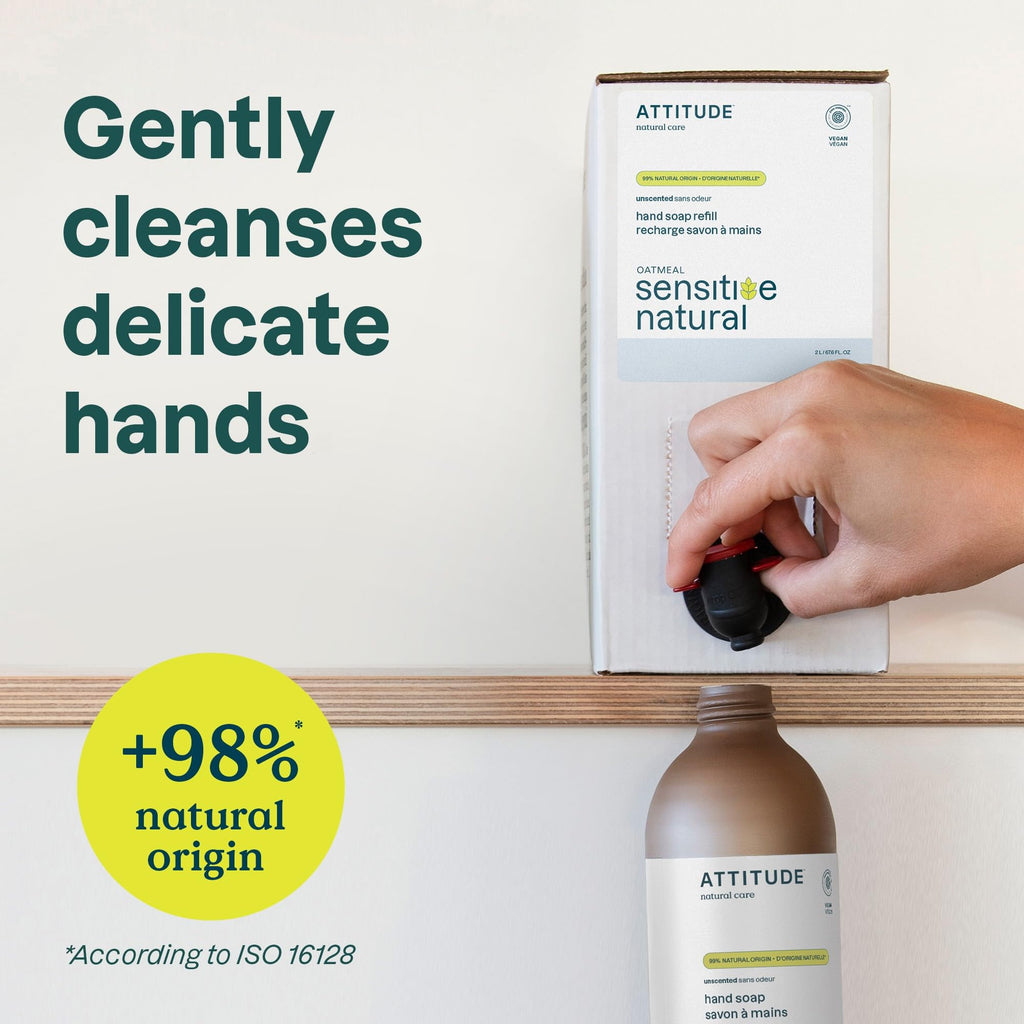 ATTITUDE Gentle Liquid Hand Soap Refill
