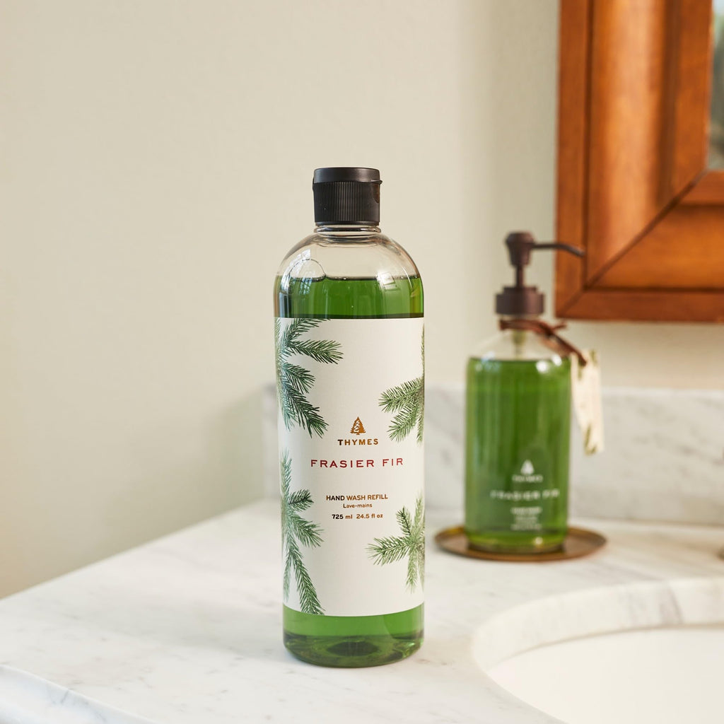 Thymes Frasier Fir Hand Wash Refill Moisturizing Liquid Hand Soap