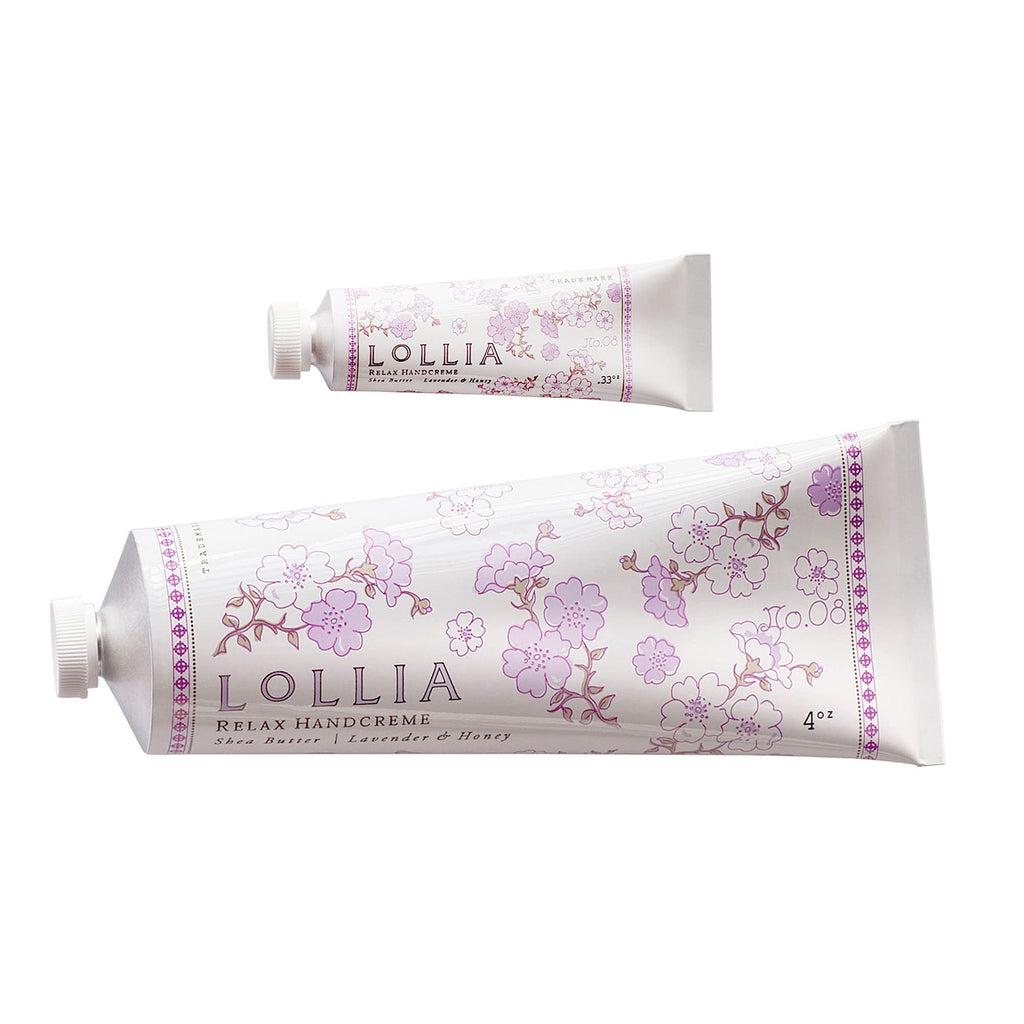 LOLLIA Relax No. 08 Handcreme Bundle with Lavender & Honey