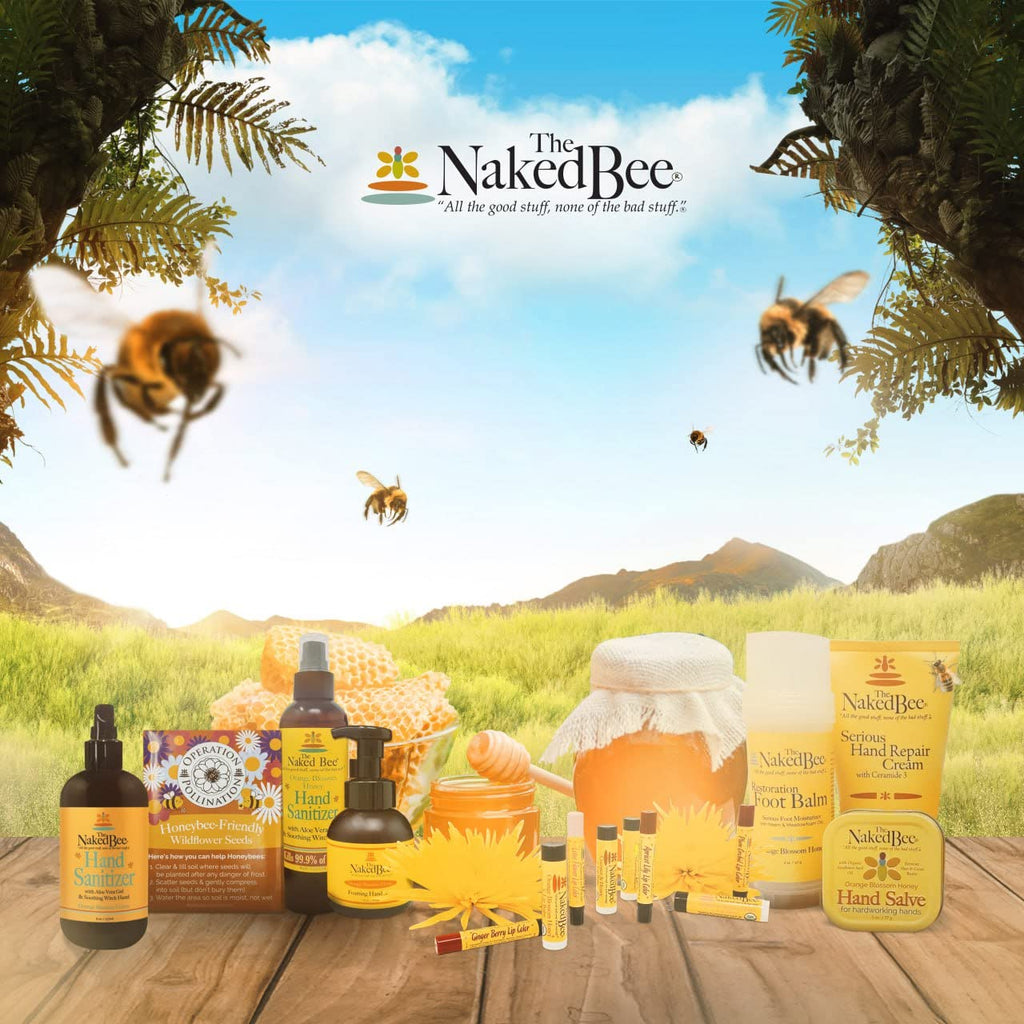 The Naked Bee Orange Blossom Honey Restoration Foot Balm