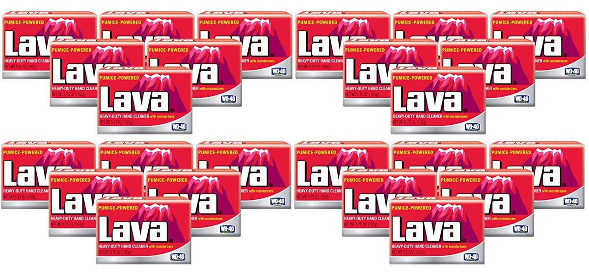Lava Heavy Duty Bar Hand Cleaner, 5.75 oz, Pack of 24
