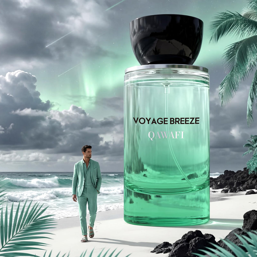 Voyage Breeze Unisex Eau de Parfum Spray, Fresh Citrus Mint