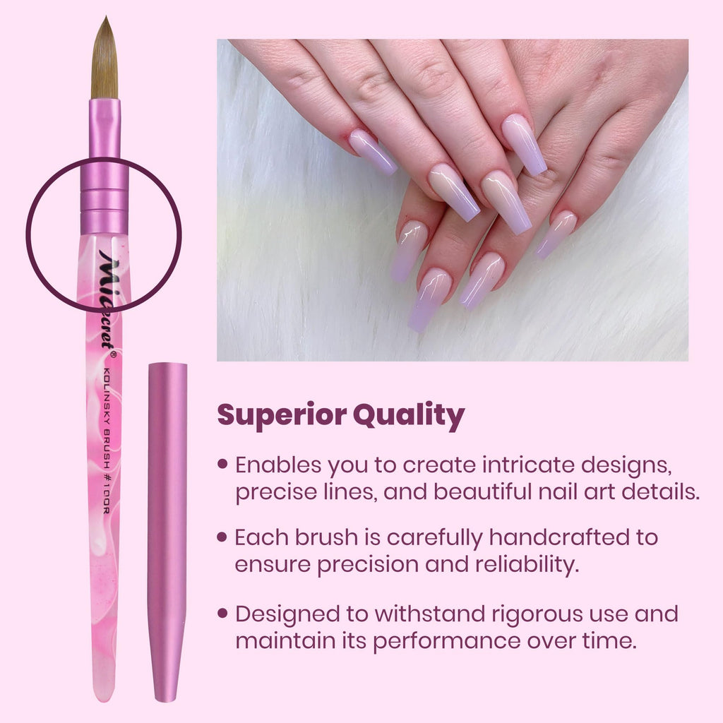 Mia Secret Kolinsky Nail Brush #10