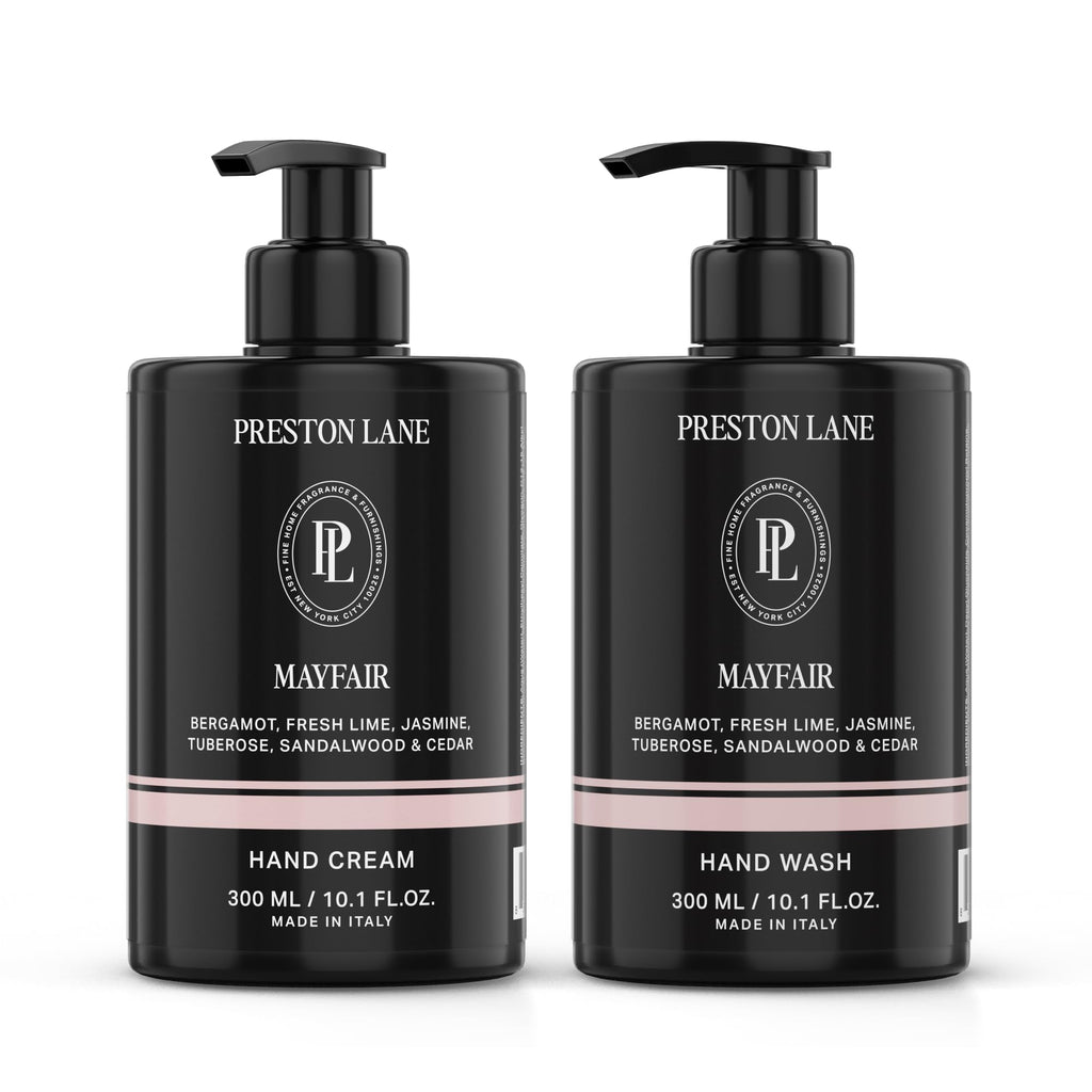 Preston Lane Scented Hand Wash & Hand Cream Set, 2-Piece