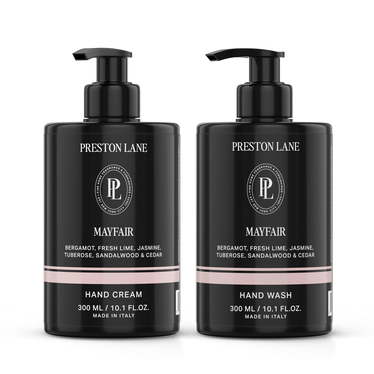 Preston Lane Scented Hand Wash & Hand Cream Set, 2-Piece