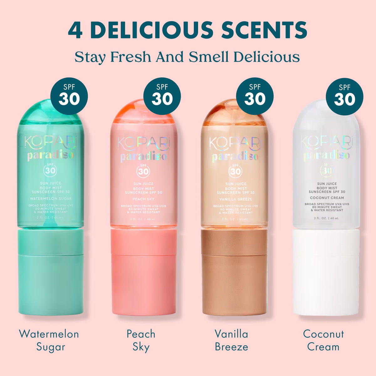 Kopari Paradiso Sun Juice SPF 30 Broad-Spectrum Body Mist