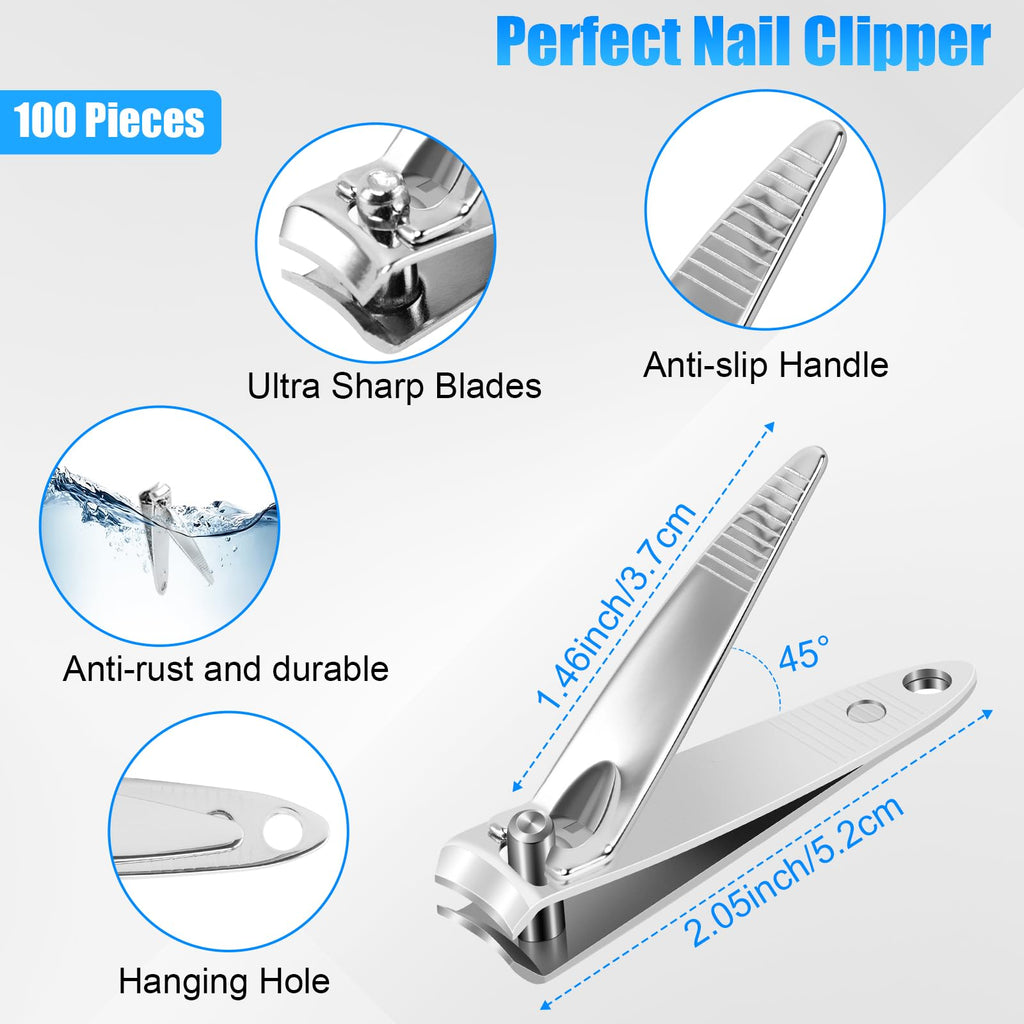 Portable Stainless Steel Nail Clippers