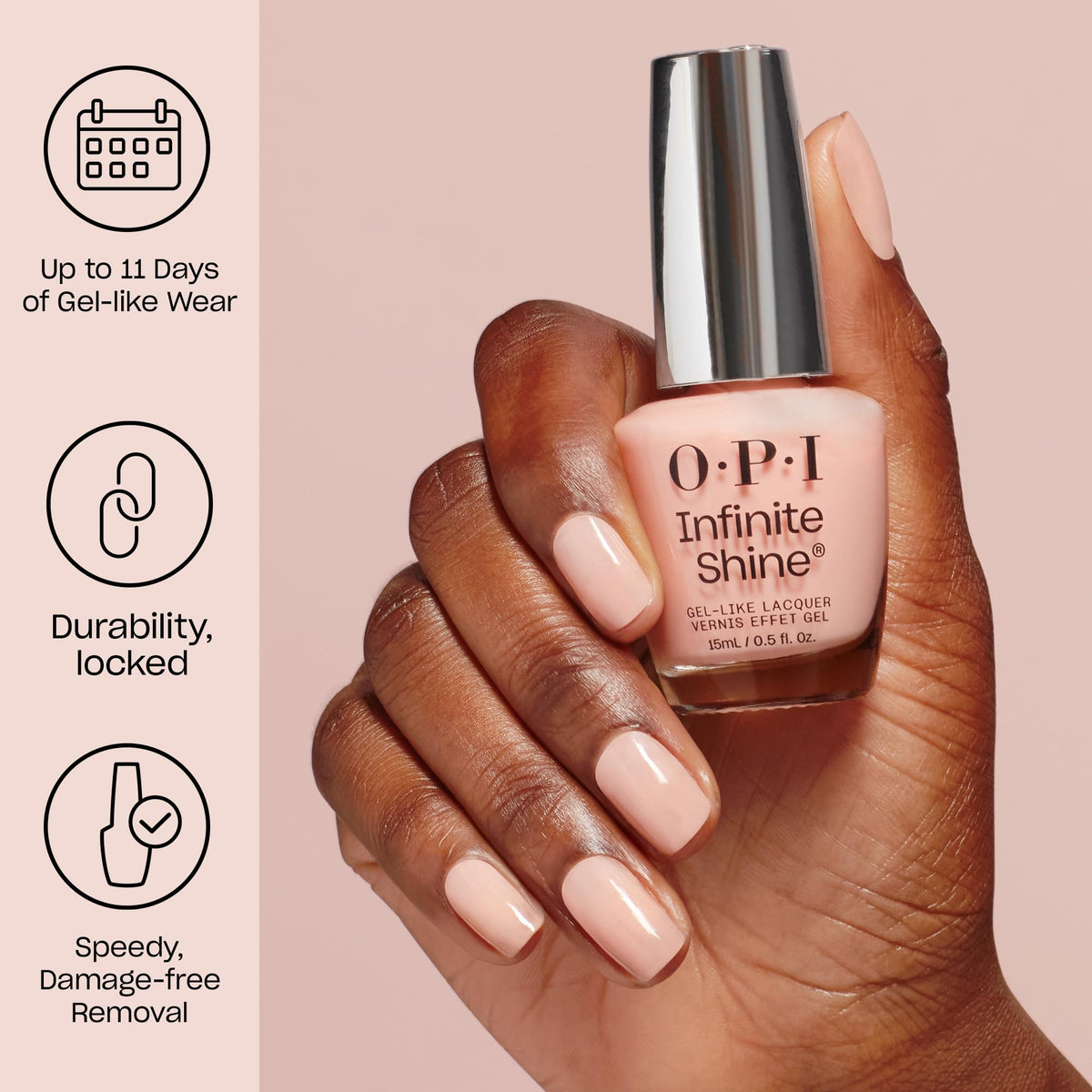 OPI Infinite Shine Clear Long-Wear Nail Polish