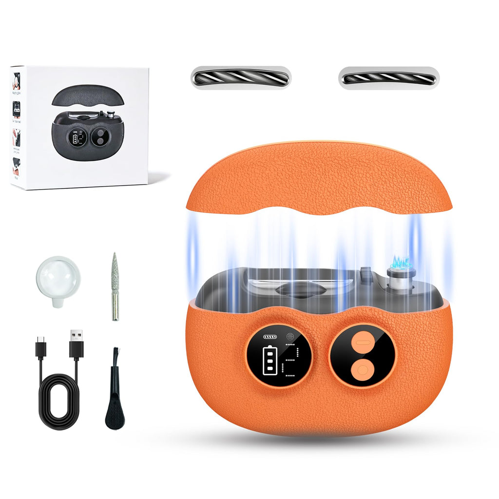 3-in-1 Electric Nail Clipper with Interchangeable Heads and Magnifier