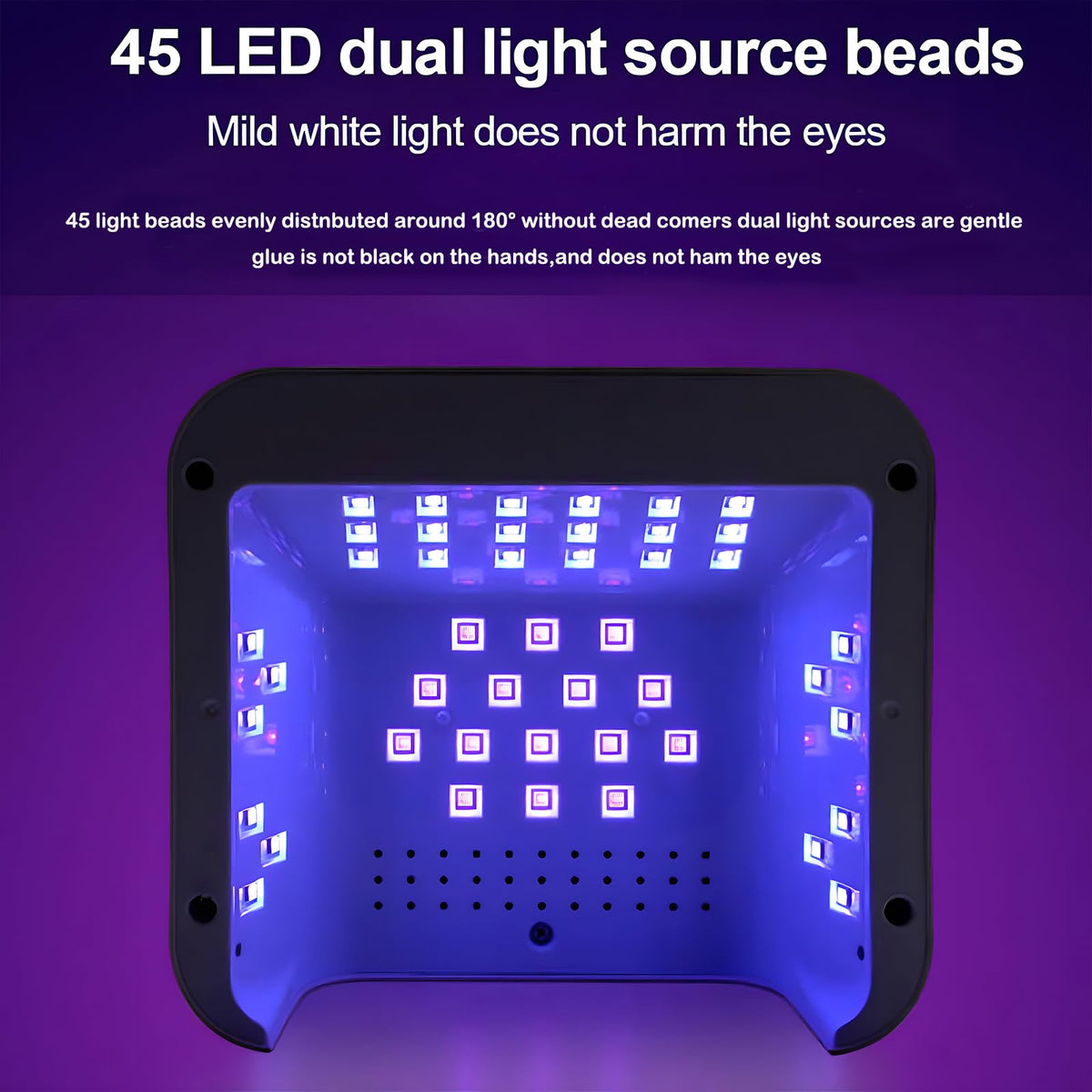 UV LED Nail Lamp for Gel Nail Polish