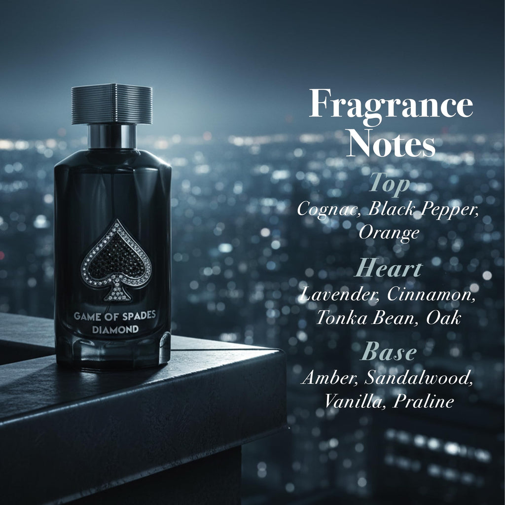 Jo Milano Game of Spades Diamond Parfum Spray Unisex Fragrance