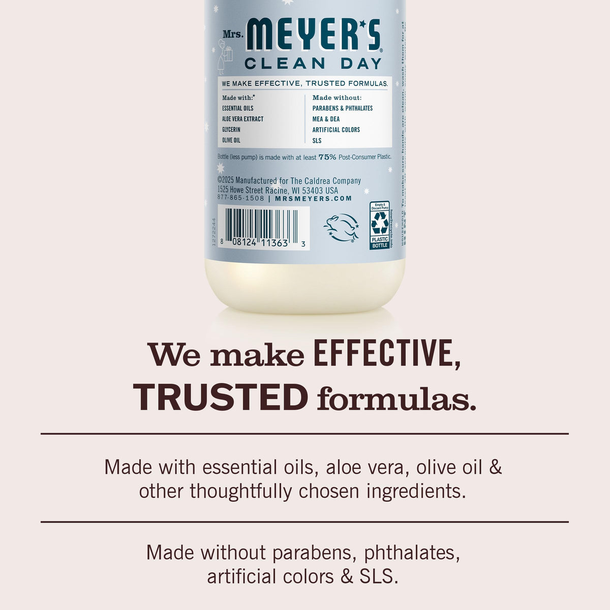 Mrs. Meyer's Clean Day Holiday Liquid Hand Soap Set