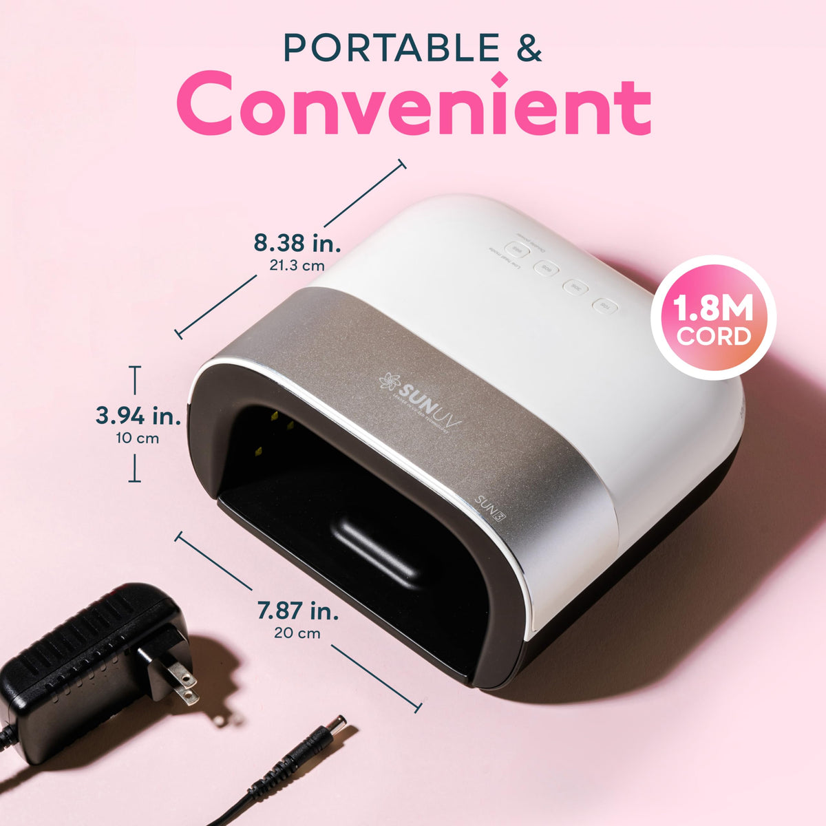 SUNUV SUN3 Professional UV LED Nail Lamp with 39 LED Beads