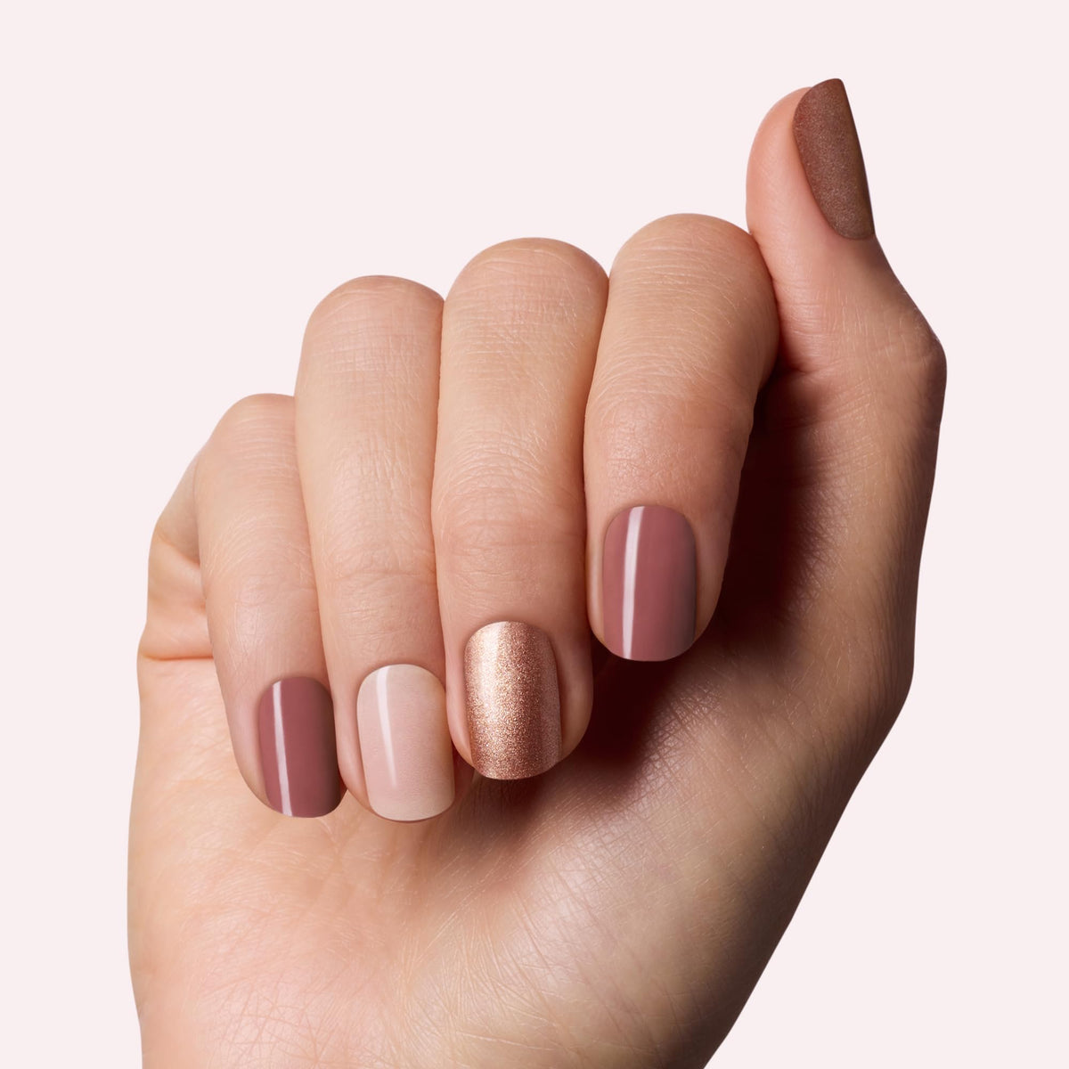 Dashing Diva Glaze Semi-Cured Gel Nail Strip 3-in-1 Kit