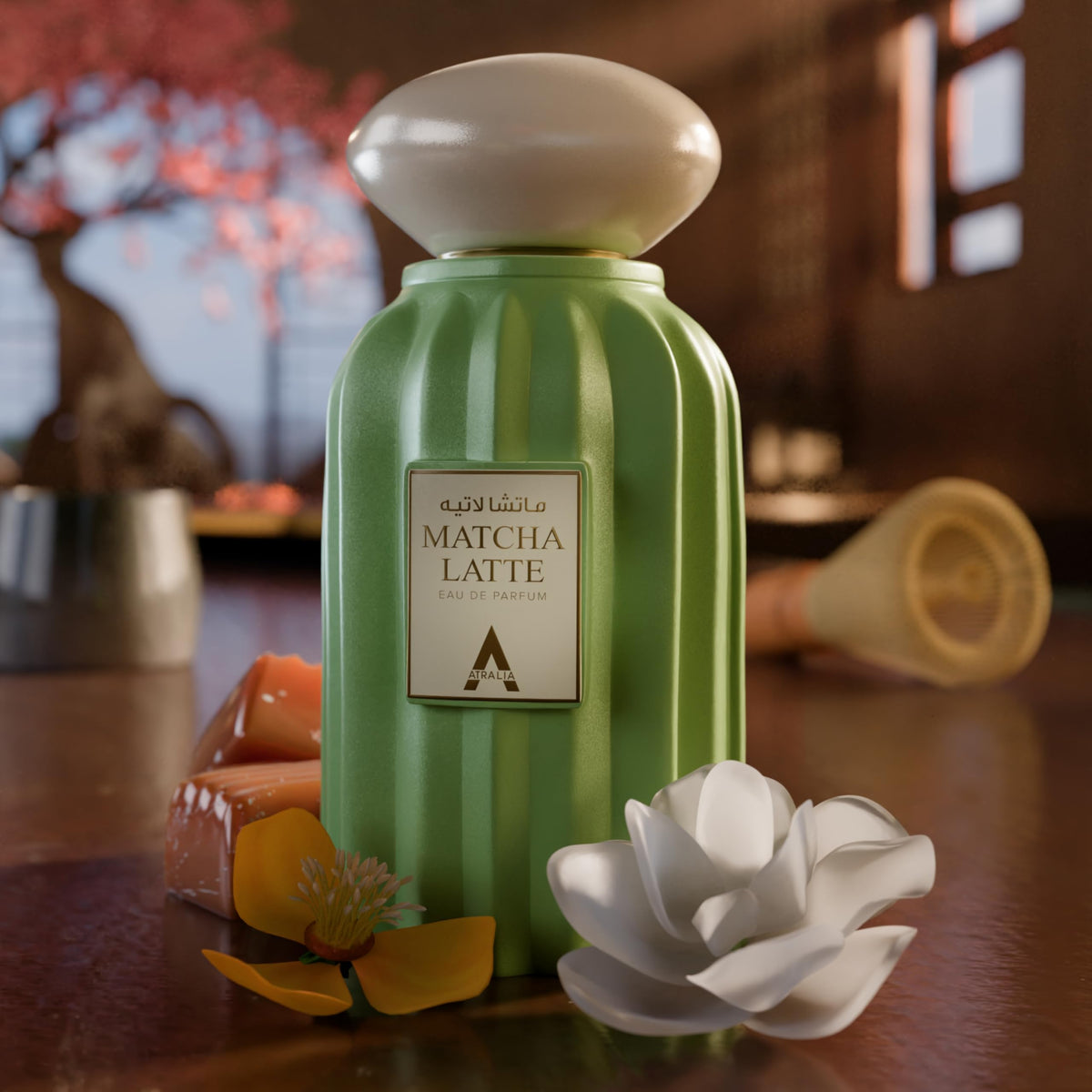 Atralia Matcha Latte Eau de Parfum – Sweet Matcha Gourmand Fragrance