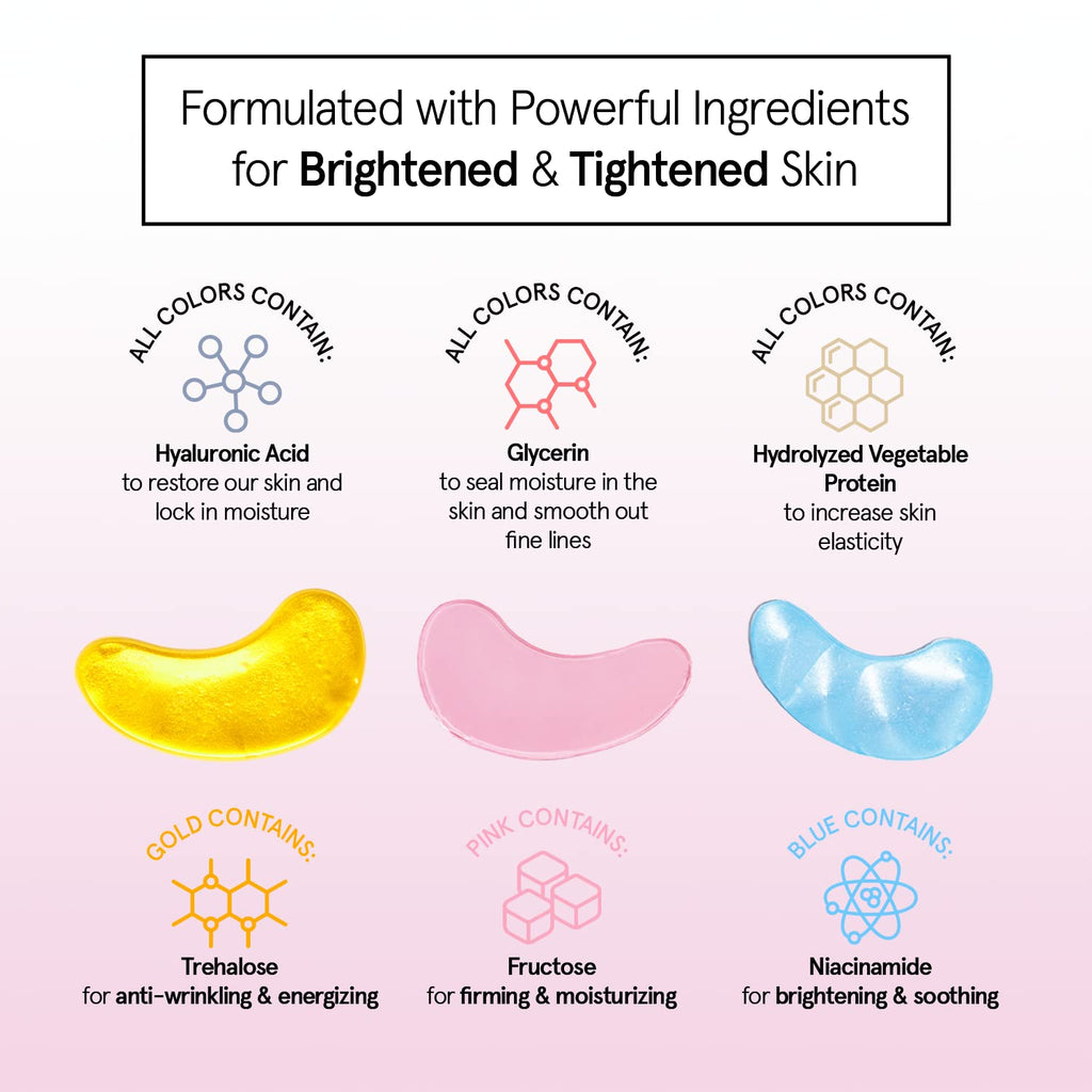 grace & stella Vegan Under Eye Patches with Niacinamide