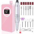 Professional Rechargeable Nail Drill 50,000 RPM with Bits