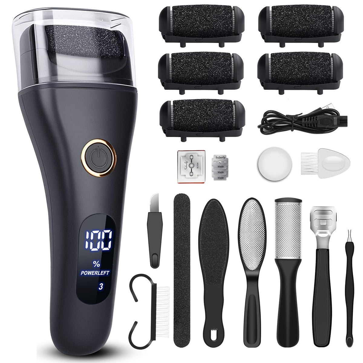 Electric Foot File Callus Remover for Feet