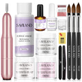 Saviland Acrylic Nail Kit with Drill for Beginners