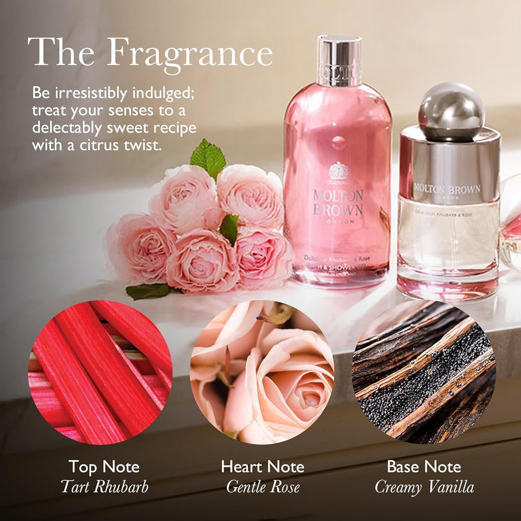 Molton Brown Delicious Rhubarb & Rose Aroma Reeds 5 fl oz