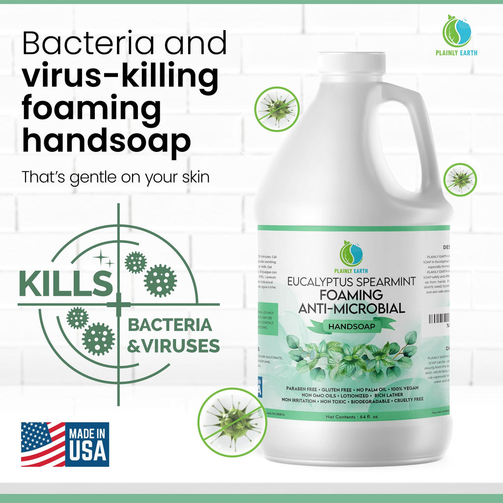 Plainly Earth Antimicrobial Foaming Hand Soap Refill