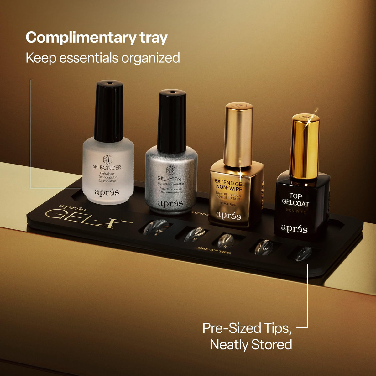 Aprés Gel-X Professional Soft Gel Nail Extension Starter Kit