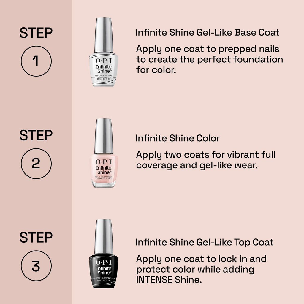 OPI Infinite Shine Clear Long-Wear Nail Polish
