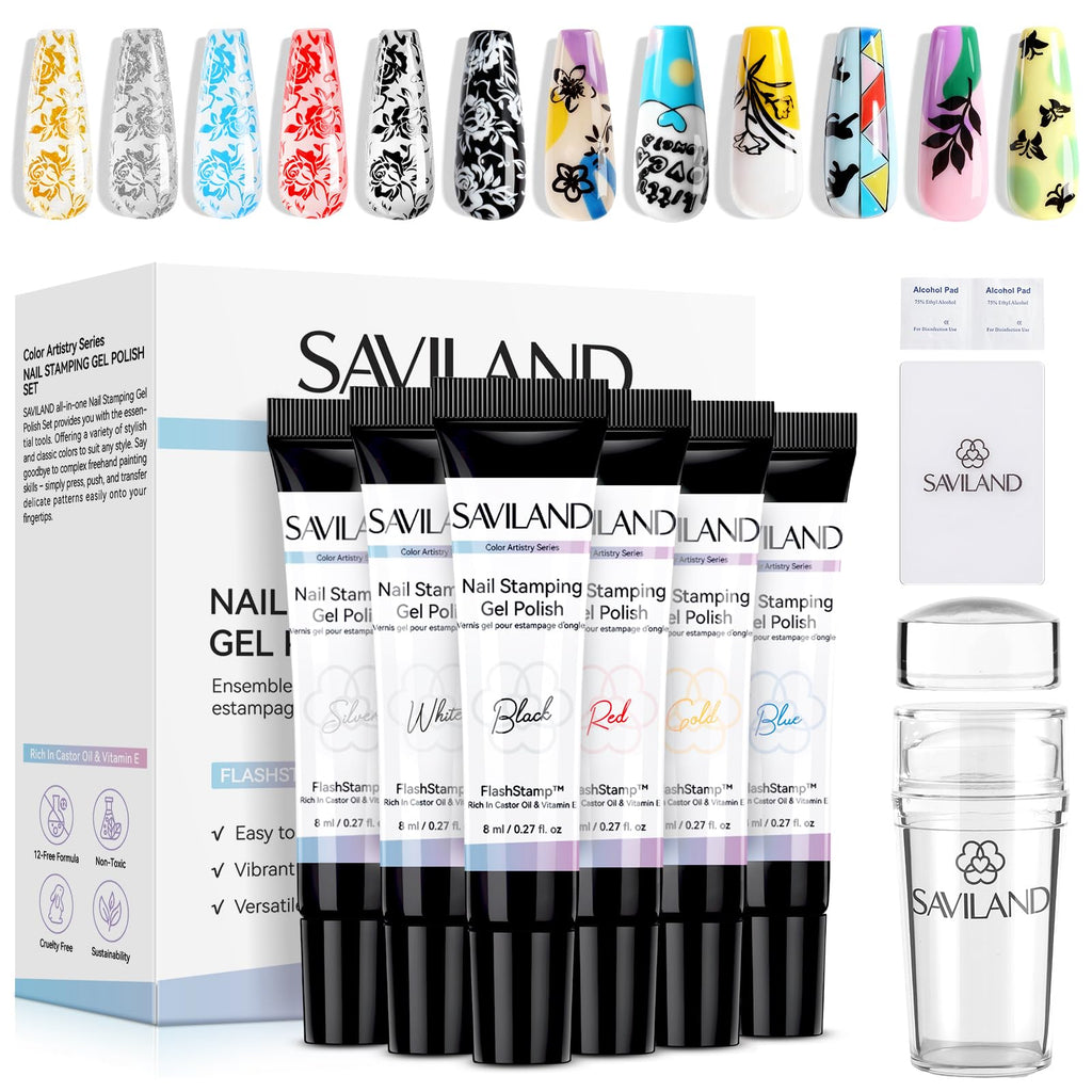 SAVILAND Nail Art Stamping Product