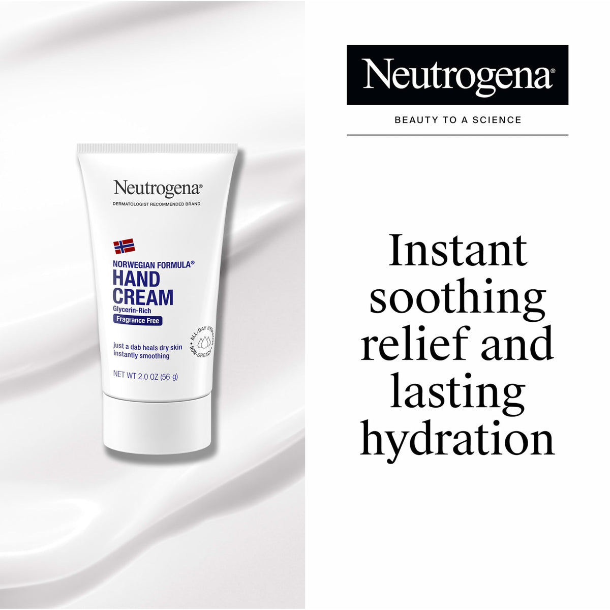 Neutrogena Norwegian Formula Fragrance-Free Hand Cream, 2 oz