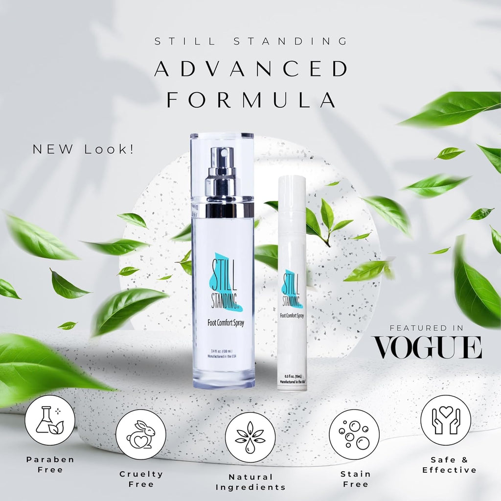 Still Standing Advance Formula Cooling Foot Comfort Spray