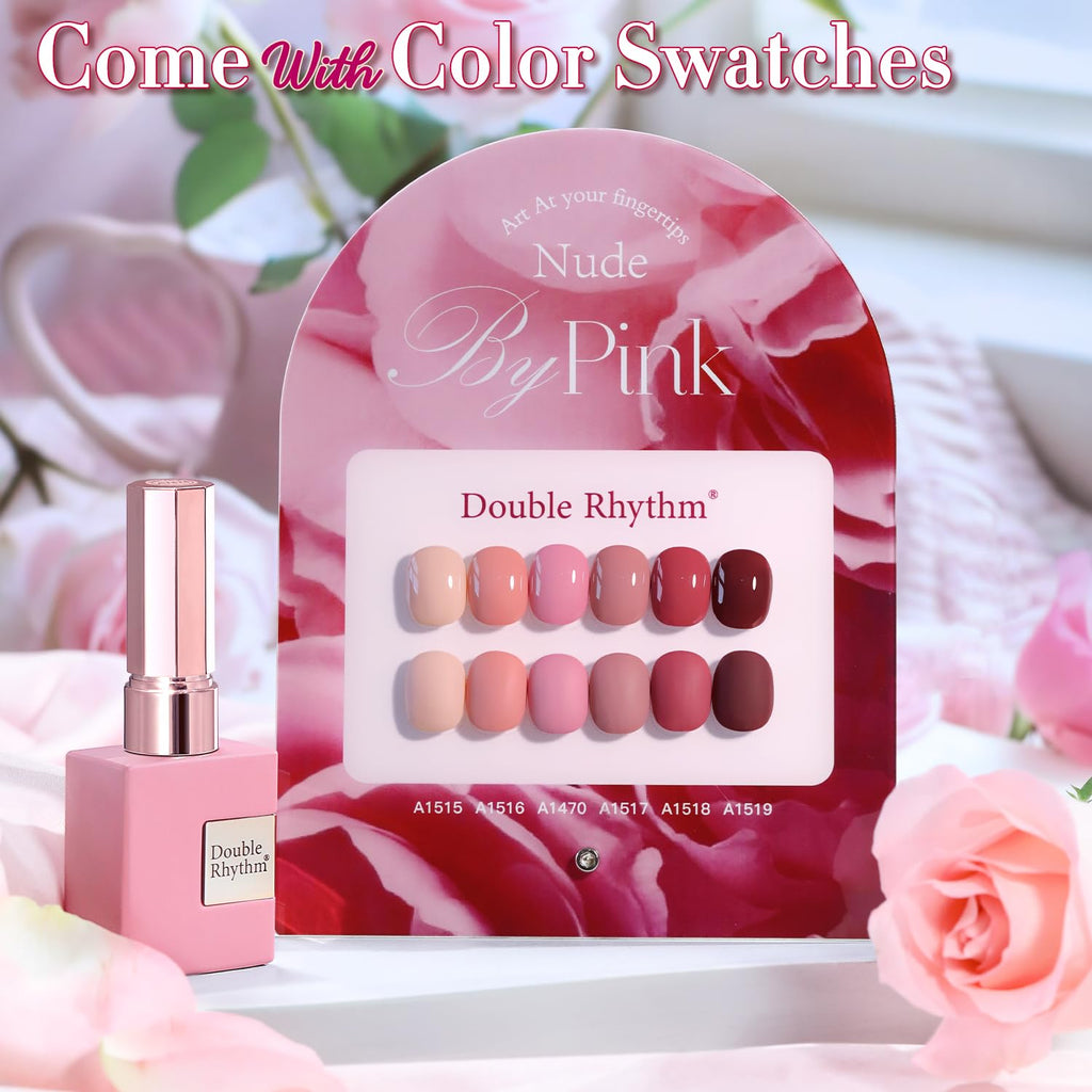 Double Rhythm 6-Piece 15 mL Gel Polish Set