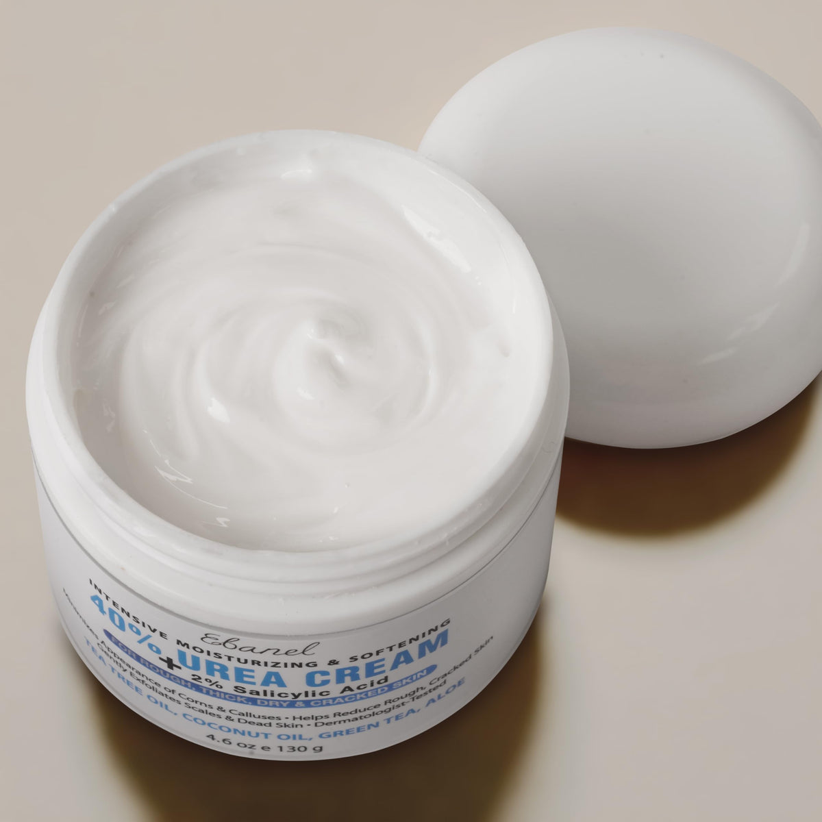 Ebanel Urea 40% Cream with Salicylic Acid 2% for Dry, Rough Skin