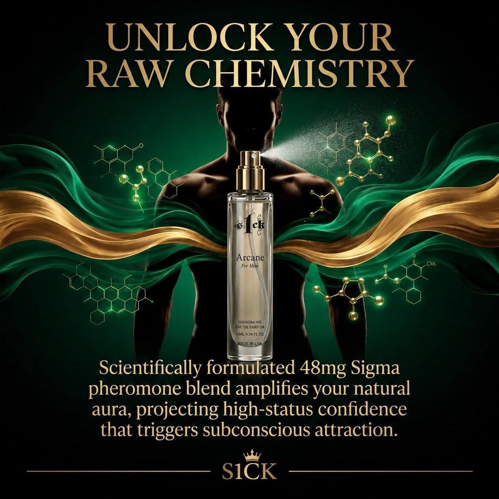 Arcane Pheromone-Infused Cologne for Men, Pineapple Scent, 10ml