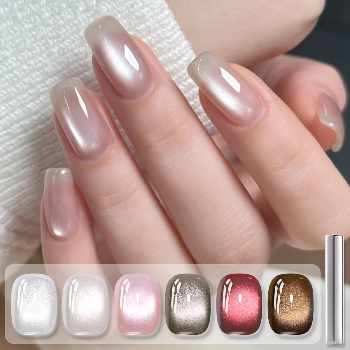 Born Pretty Magnetic Cat Eye Gel Nail Polish