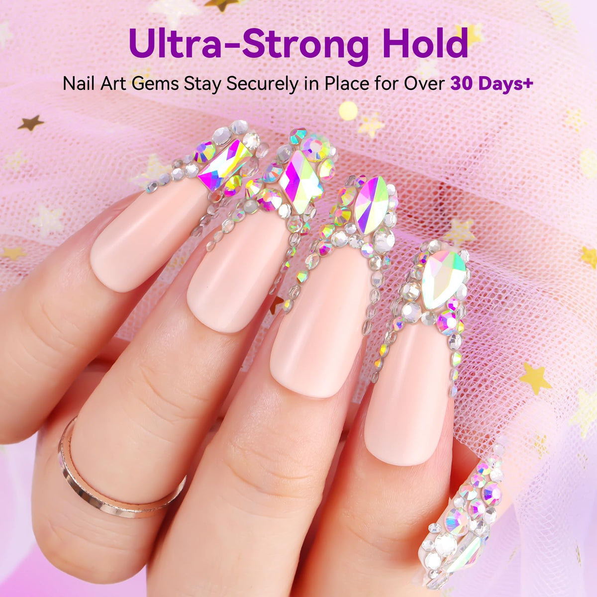Makartt Nail Art Adhesive Gel for Rhinestones