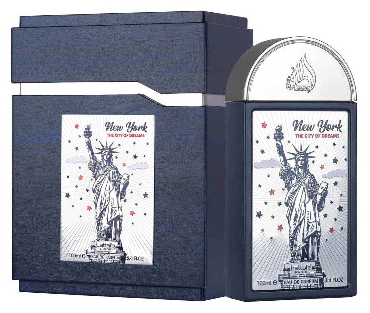 Lattafa Pride New York City of Dreams Unisex Eau de Parfum, 100ml/3.4oz