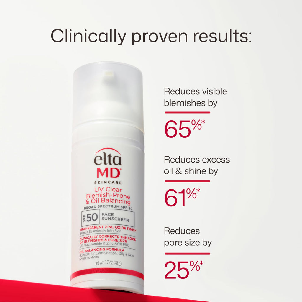 EltaMD UV Clear Face Sunscreen SPF 46, Oil-Free Broad Spectrum