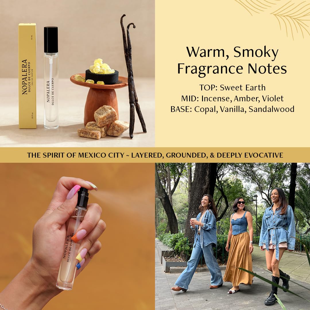 Nopalera Dulce De Cuerpo Eau De Parfum Smoky Warm Amber Fragrance