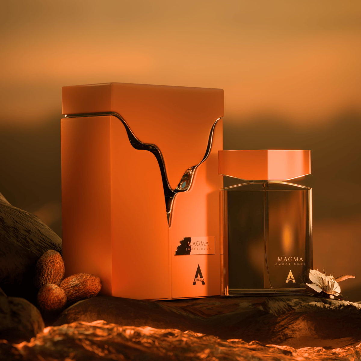 Atralia Magma Ember Dusk Extrait de Parfum EDP, 2.7 fl oz (80 ml)