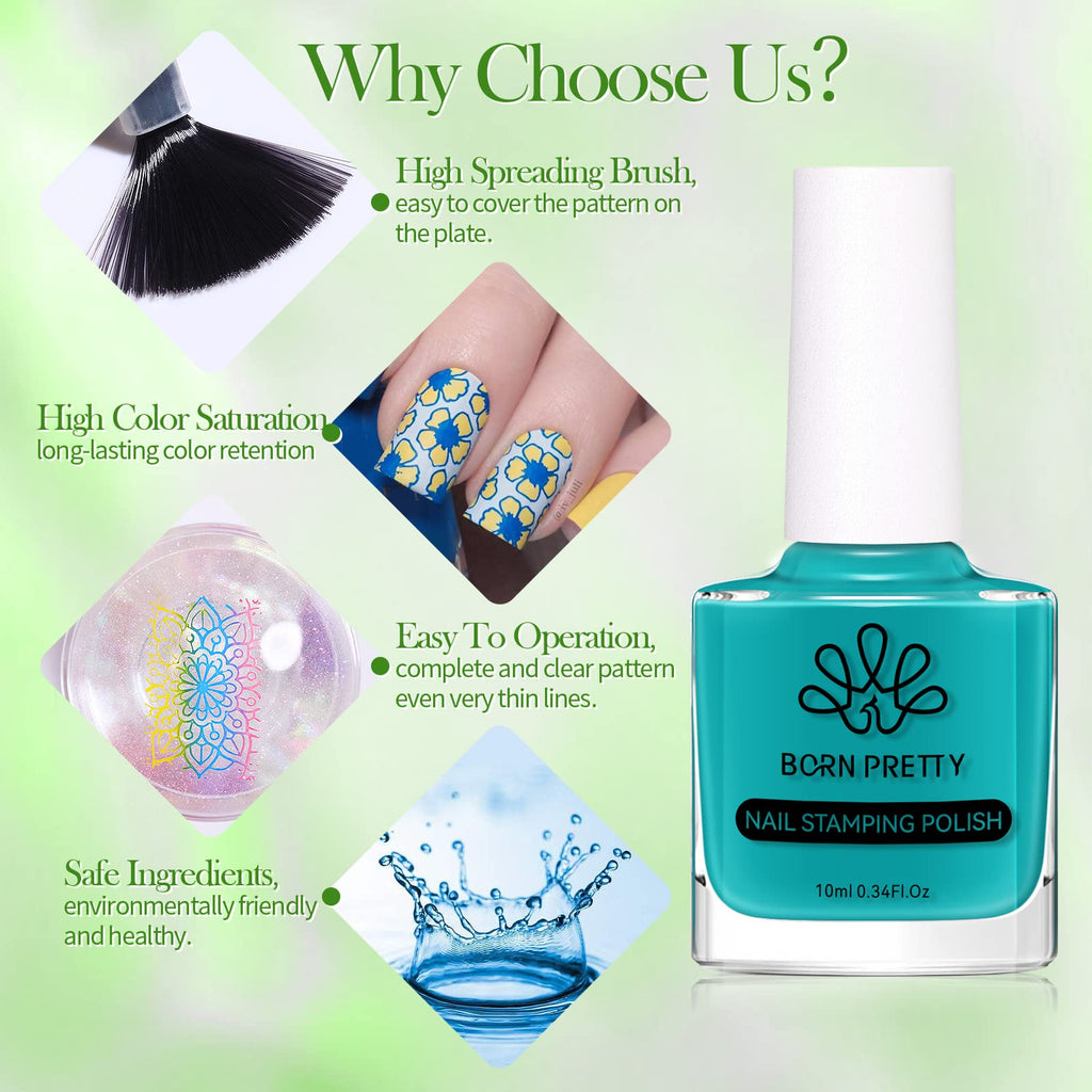 Born Pretty Nail Art Stamping Polish