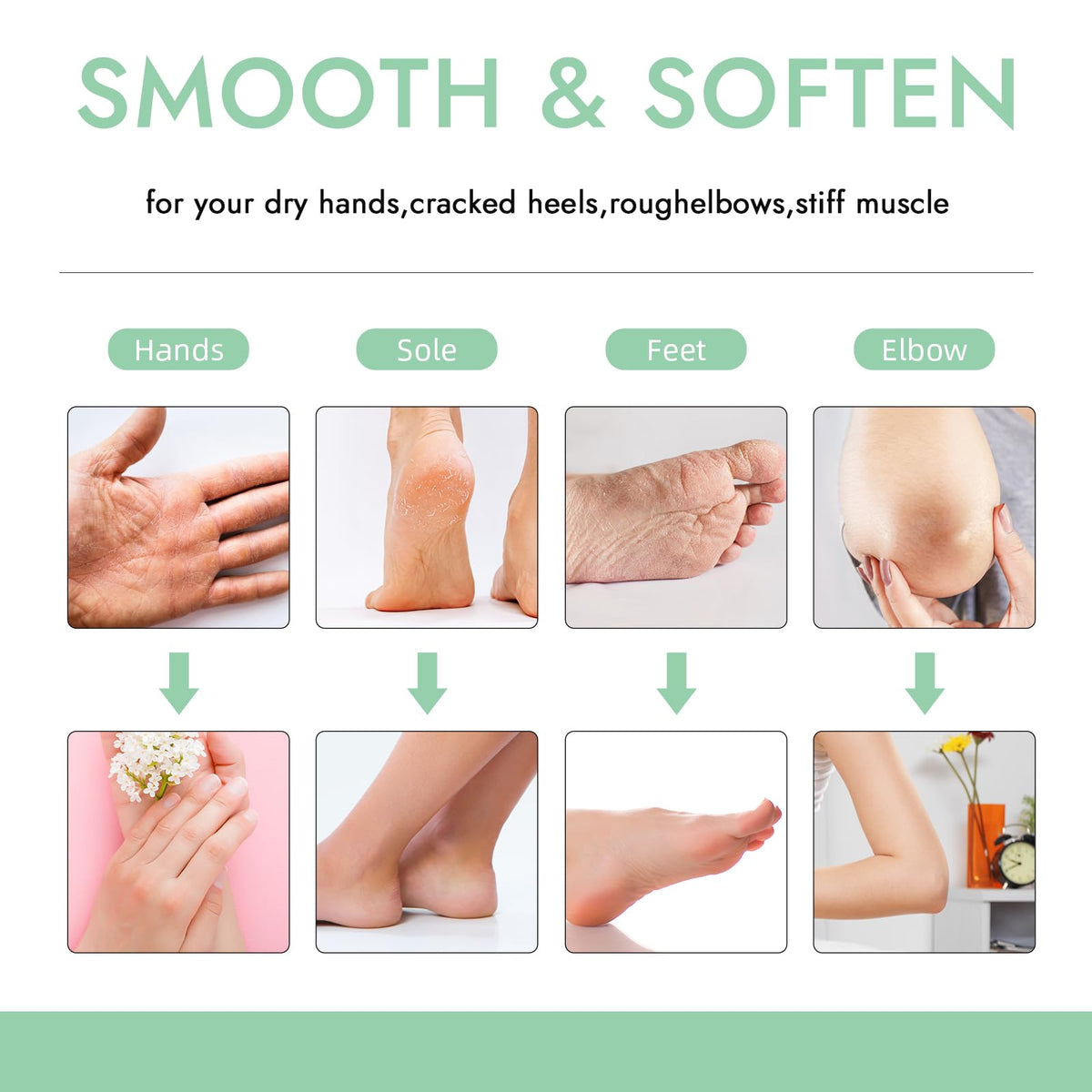Unscented Paraffin Wax Refills for Hands and Feet, 12 Packs