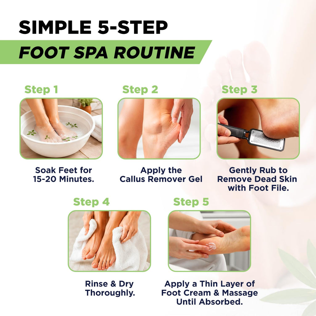 Foot Care Combo Set for At-Home Pedicure Routines
