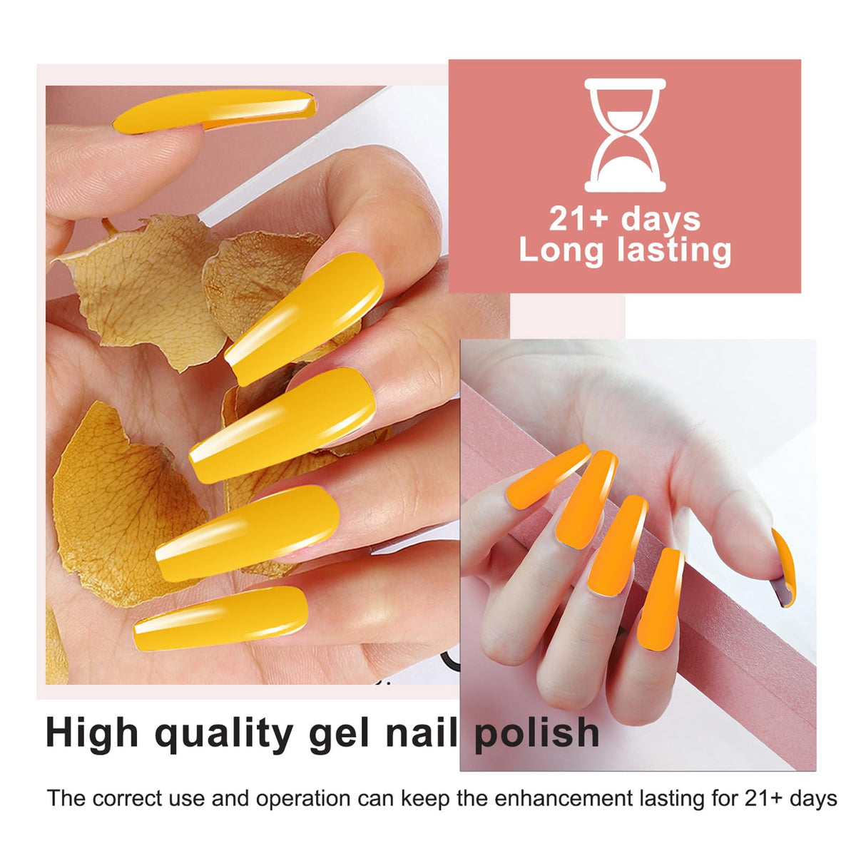 Gel Nail Polish Kit with UV/LED Lamp and Nail Drill