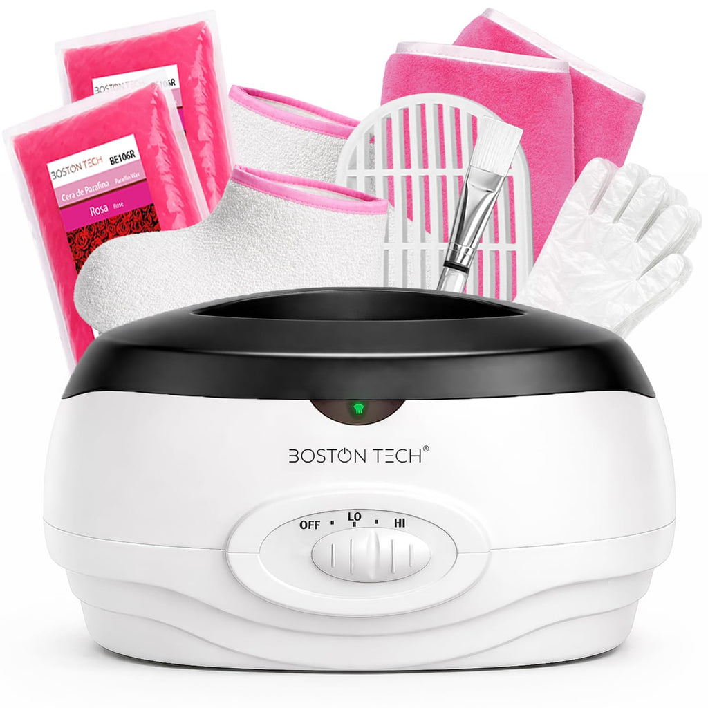 Boston Tech 3L Paraffin Wax Warmer Bath Kit for Hands, Feet & Elbows