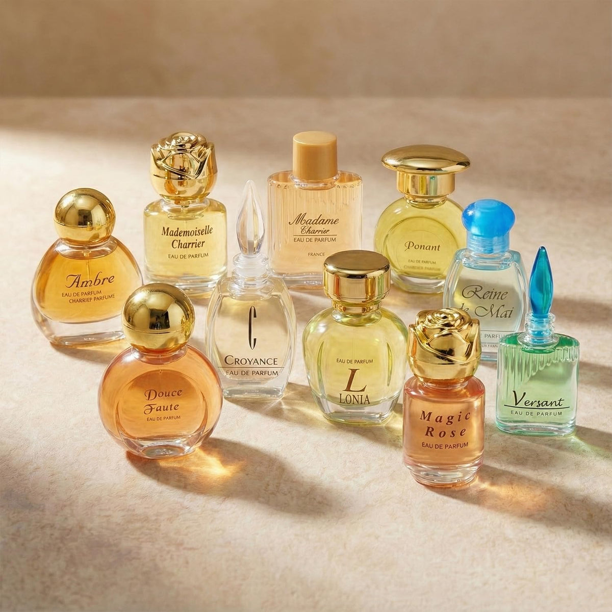 Charrier Parfums 10 Eau de Parfum Miniature Gift Box 57.8 ml