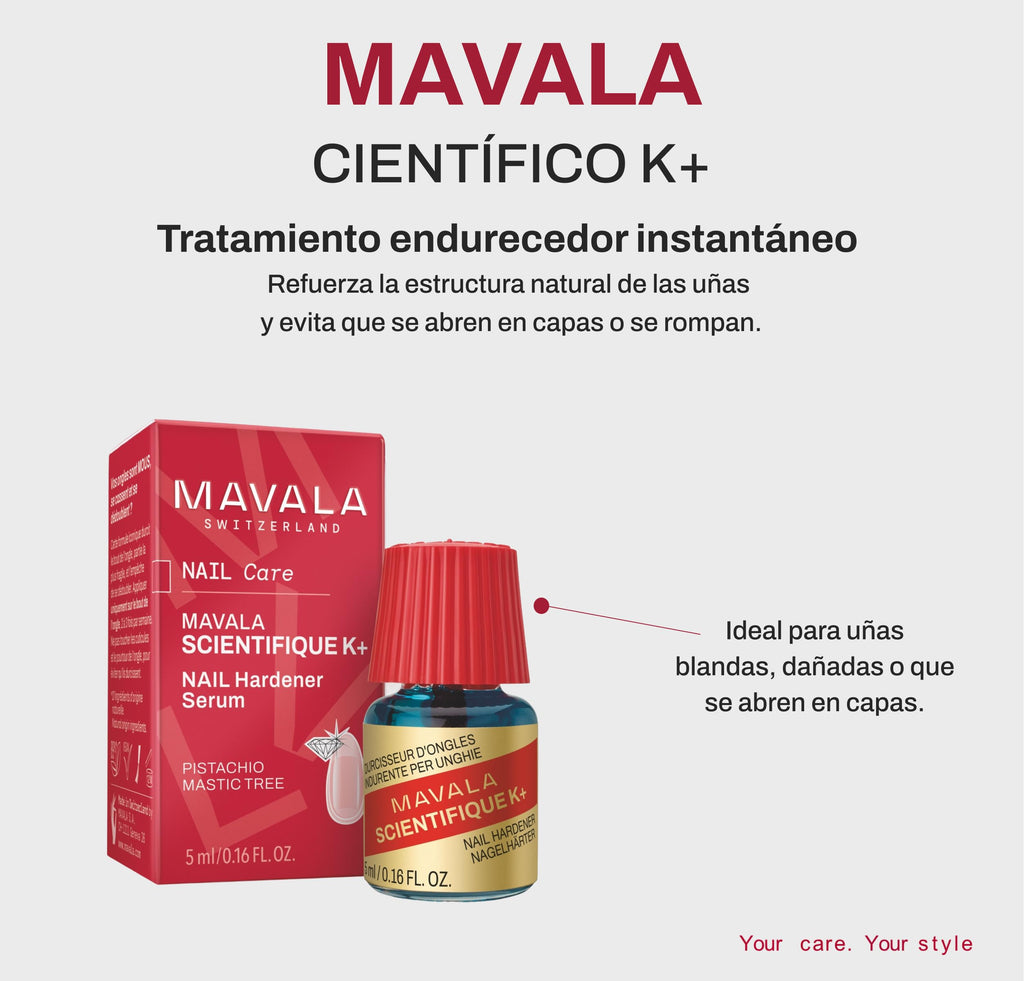 MAVALA Scientifique K+ Nail Hardener Strengthener, 0.16 Fl Oz