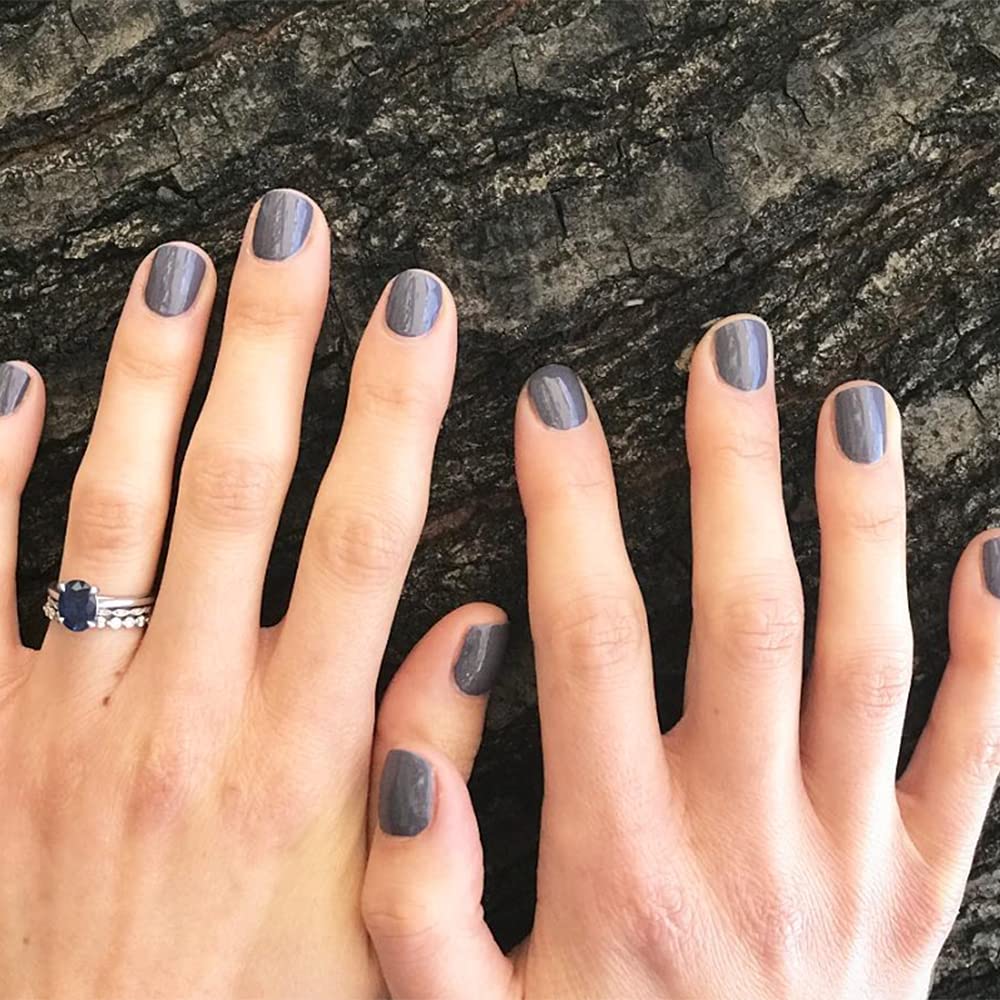 Dazzle Dry Nail Lacquer Step 3 – Anticipation Dark Slate Gray, 0.5 fl oz