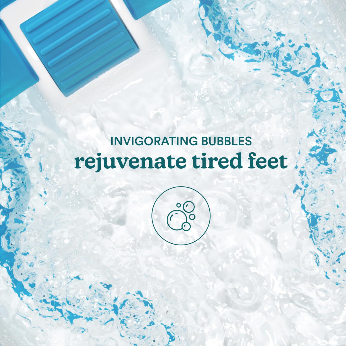 HoMedics Bubble Bliss Deluxe Foot Spa with Heat Maintenance and Bubble Massage